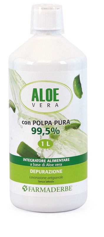 ALOE VERA SUCCO DI ALOE VERA POLPA PURA 1000 ML - farmagiri