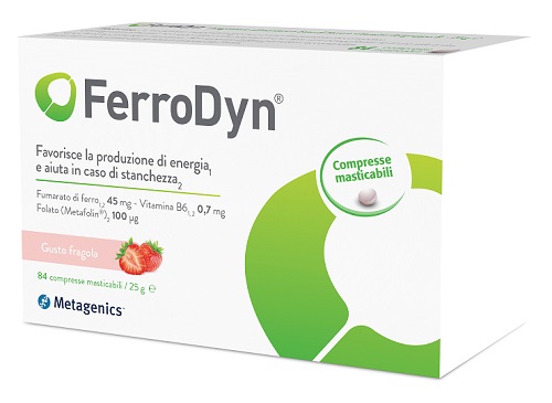 FERRODYN 84 COMPRESSE MASTICABILI - farmagiri