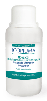 NOVALCOL DISINFETTANTE LIQUIDO ANTISETTICO CUTANEO 250 ML - farmagiri