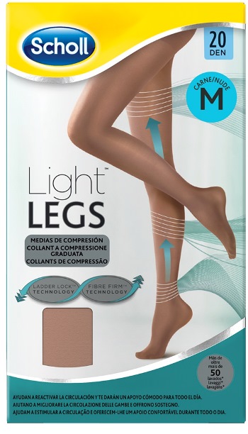 SCHOLL LIGHTLEGS 20 DENARI TAGLIA M COLORE NUDE 1 PAIO - farmagiri