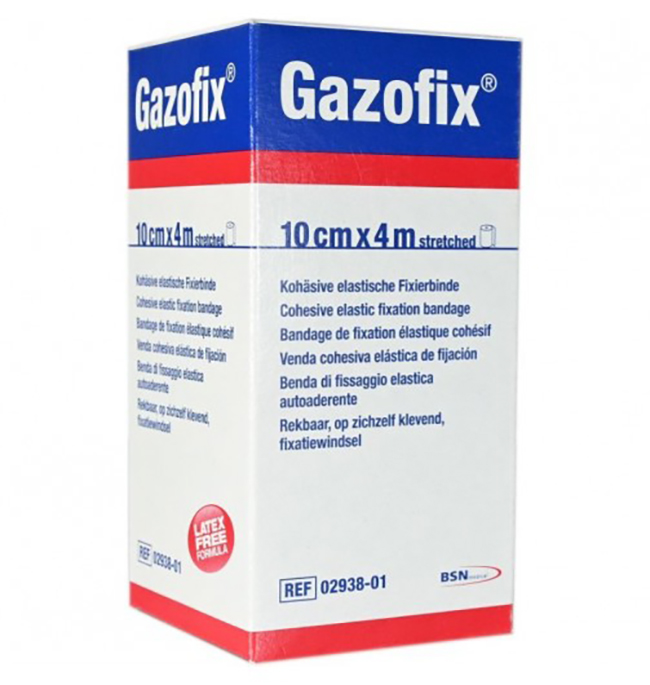 BENDA ELASTICA AUTOADESIVA GAZOFIX 10X400 CM - farmagiri
