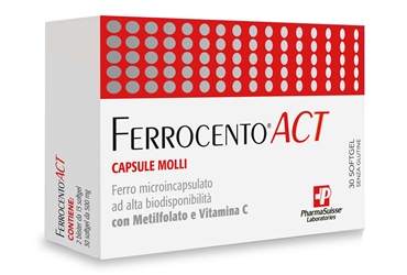 FERROCENTO ACT 30 CAPSULE MOLLI - farmagiri