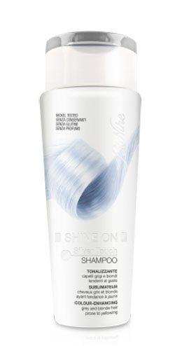 BIONIKE SHINE ON SHAMPOO SILVER TOUCH 200 ML - farmagiri
