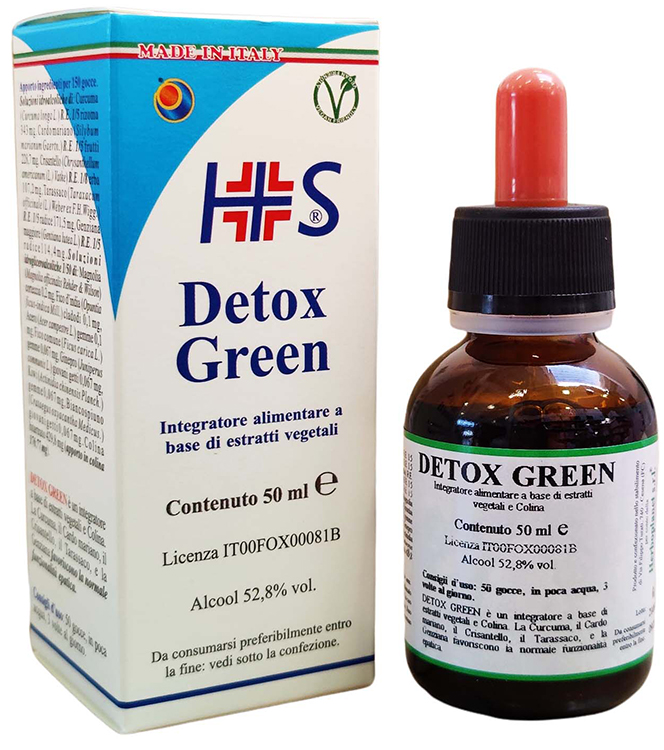 DETOX GREEN GOCCE 50 ML - farmagiri