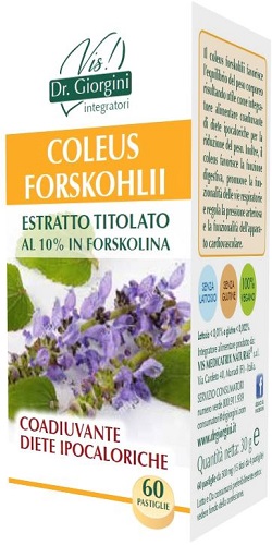 COLEUS FORSKOHLII ESTRATTO TITOLATO 60 PASTIGLIE - farmagiri