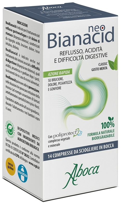 NEOBIANACID 14 COMPRESSE MASTICABILI - farmagiri