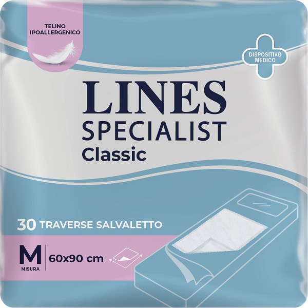 TRAVERSA ASSORBENTE LINES SPECIALIST CLASSIC MISURA 60X90 CM 30 PEZZI - farmagiri