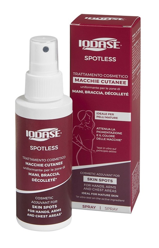 IODASE SPOTLESS TRATTAMENTO AGE SPOTS MANI BRACCIA DECOLLETE SPRAY 100 ML - farmagiri