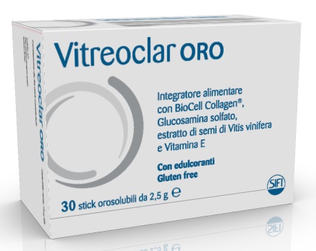 VITREOCLAR ORO 30 BUSTINE OROSOLUBILI DA 2,5 G - farmagiri