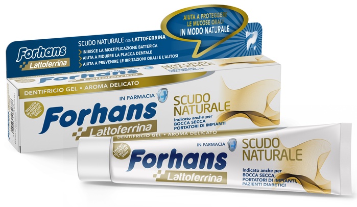 FORHANS DENTIFRICIO SCUDO NATURALE 75 ML - farmagiri