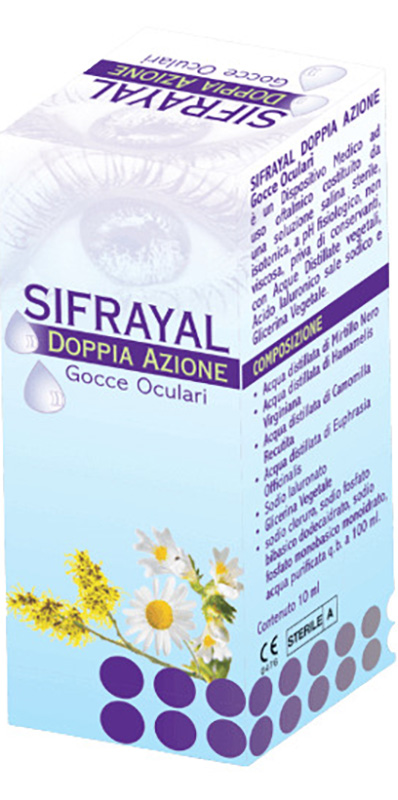 SIFRAYAL DOPPIA AZIONE GOCCE OCULARI 10 ML - farmagiri