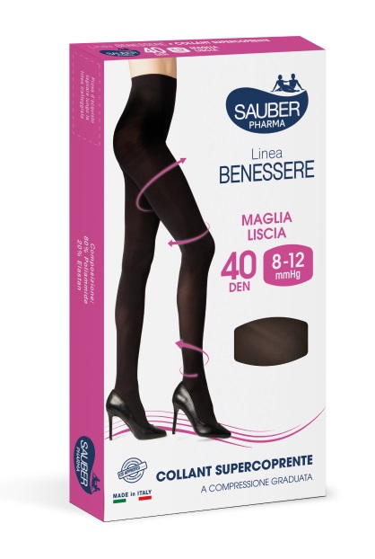 COLLANT SUPERCOPRENTE SAUBER 8-12MMHG NERO 3 - farmagiri