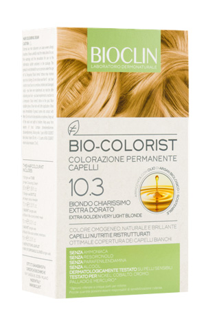 BIOCLIN BIO COLORIST 10,3 BIONDO CHIARISSIMO EXTRA DORATO - farmagiri