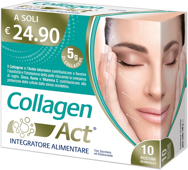 COLLAGEN ACT 10 BUSTINE MONODOSE - farmagiri