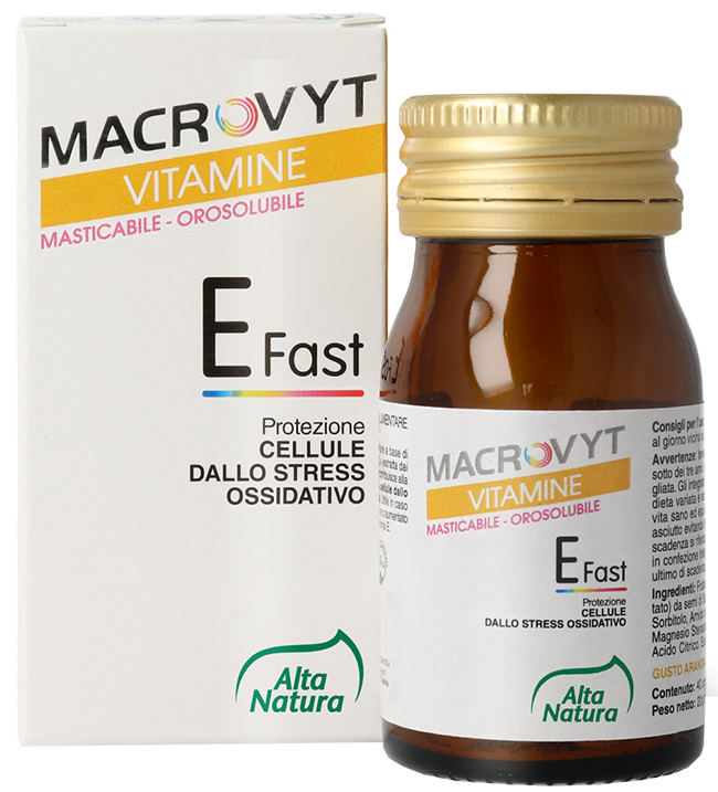 MACROVYT VITAMINA E 40 COMPRESSE FAST - farmagiri
