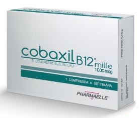 COBAXIL B12 1000 MCG 5 COMPRESSE SUBLINGUALI - farmagiri