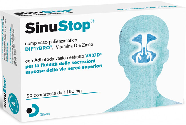 SINUSTOP 20 COMPRESSE DA 1190 MG - farmagiri