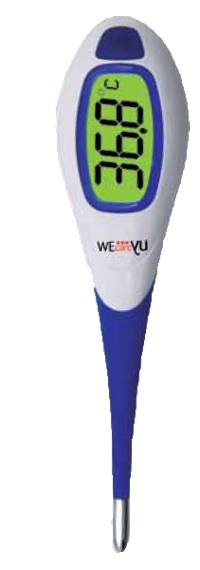 TERMOMETRO FLEX DISPLAY COLORE WECAREYU FEVER FAST 1 PEZZO - farmagiri