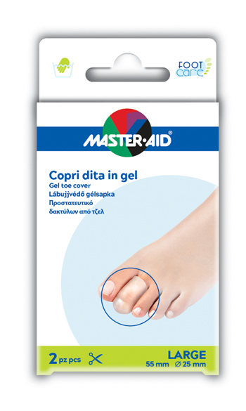 COPRI DITA MASTER-AID FOOTCARE IN GEL LARGE 2 PEZZI C2 - farmagiri