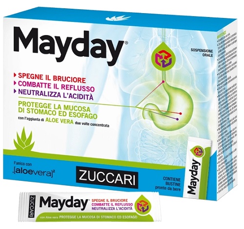MAYDAY SOSPENSIONE PER USO ORALE ALLA MENTA 24 BUSTINE 10 ML - farmagiri