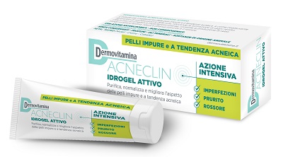 DERMOVITAMINA ACNECLIN IDROGEL ATTIVO AZIONE INTENSIVA 40 ML - farmagiri