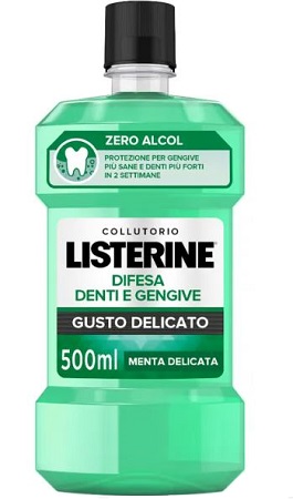 LISTERINE DENTI & GENGIVE DELICATO 500 ML - farmagiri