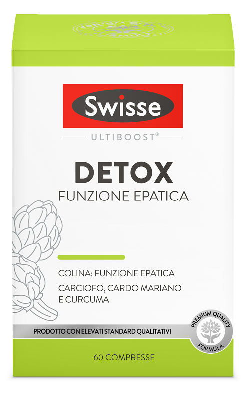 SWISSE DETOX FUNZIONE EPATICA 60 COMPRESSE DA 1085 MG - farmagiri