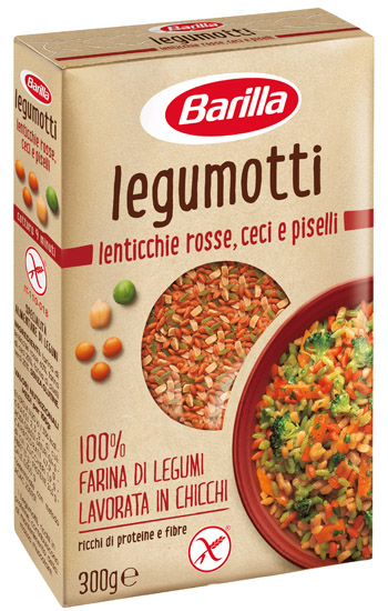 BARILLA LEGUMOTTI LENTICCHIE ROSSE CECI PISELLI 300 G - farmagiri