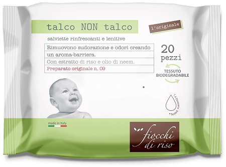 FIOCCHI DI RISO SALVIETTE TALCO NON TALCO - farmagiri
