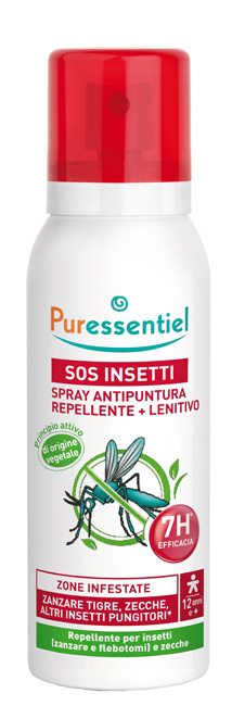PURESSENTIEL SPRAY ANTIPUNTURA SOS INSETTI PMC 75 ML - farmagiri