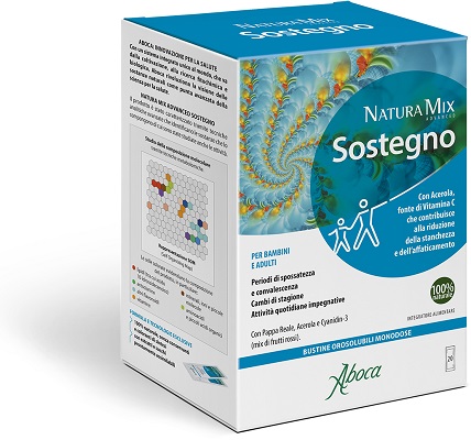 NATURA MIX ADVANCED SOSTEGNO OROSOLUBILE 20 BUSTINE - farmagiri