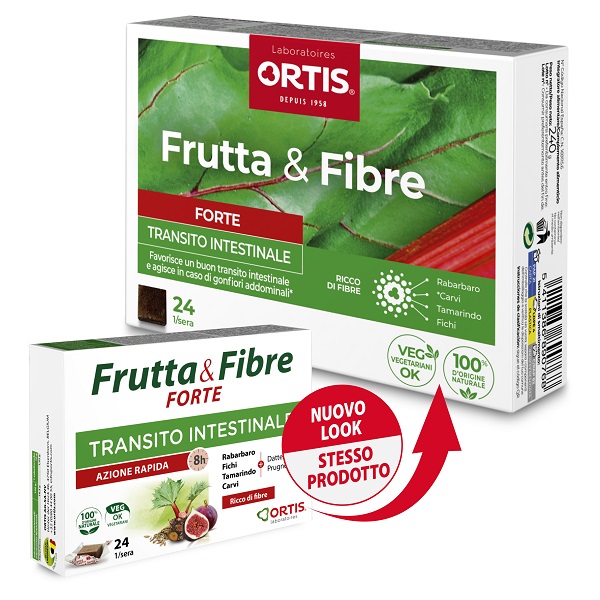 FRUTTA & FIBRE FORTE 24 CUBETTI - farmagiri