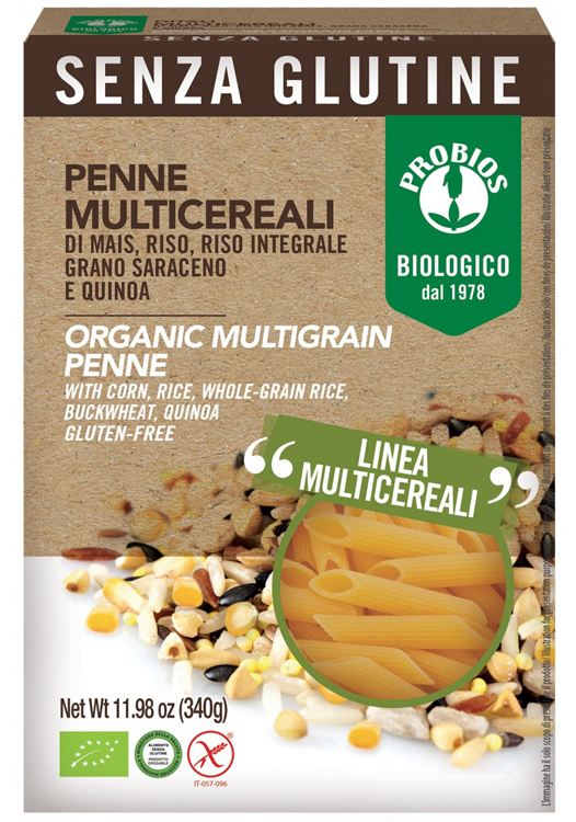 PENNE MULTICEREALI 340 G - farmagiri