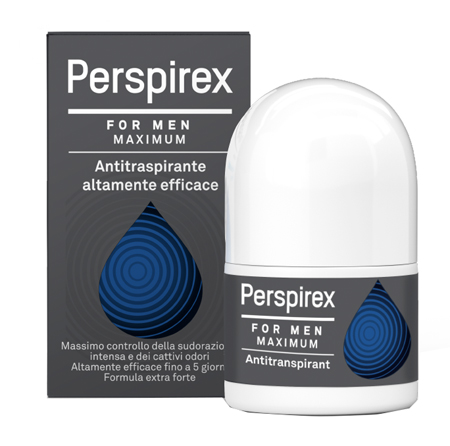 PERSPIREX FOR MEN MAXIMUM ANTITRASPIRANTE ROLL ON 20 ML - farmagiri
