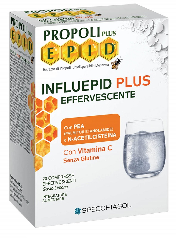 INFLUEPID PLUS EFFERVESCENTE PEA 20 COMPRESSE - farmagiri