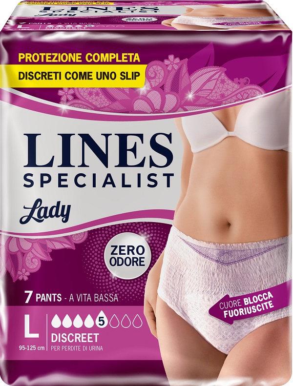 LINES SPECIALIST PANTS DISCREET L FARMA 7 PEZZI - farmagiri