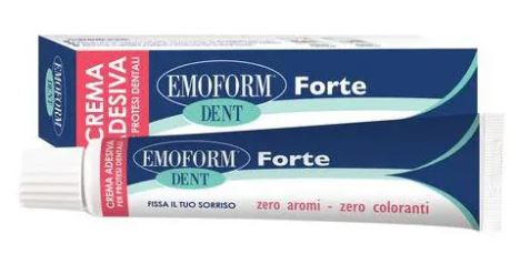 CREMA ADESIVA EMOFORM DENT FORTE PER PROTESI DENTALI 70 G - farmagiri