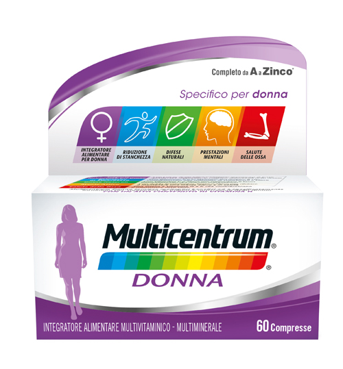 MULTICENTRUM DONNA 60 COMPRESSE - farmagiri
