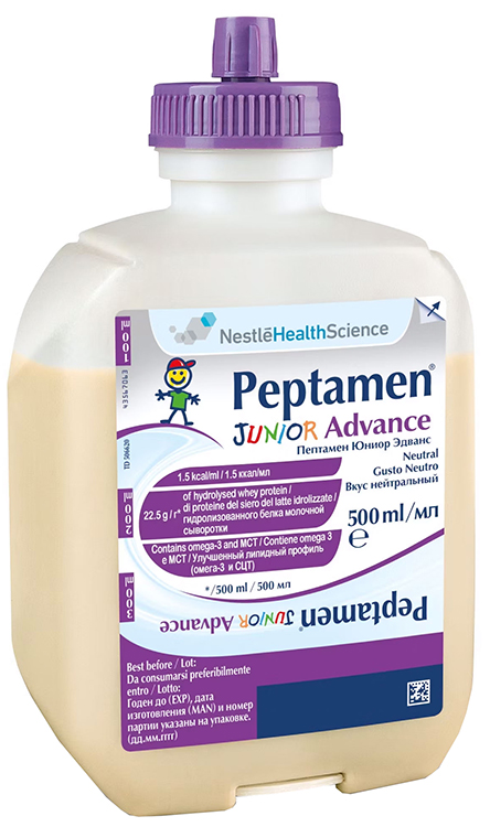 PEPTAMEN JUNIOR ADVANCE NEUTRO 500 ML - farmagiri