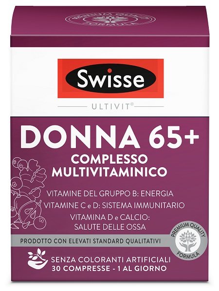 SWISSE DONNA 65+ COMPLESSO MULTIVITAMINICO 30 COMPRESSE - farmagiri