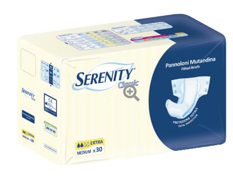 SERENITY PANNOLONE A MUTANDINA CLASSIC EXTRA XL 15 PEZZI - farmagiri