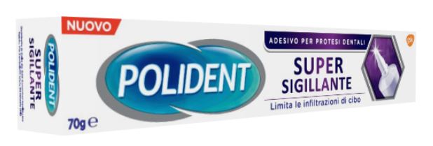 POLIDENT SUPER TENUTA+SIGILLANTE ADESIVO PROTESI DENTALE 70 G - farmagiri