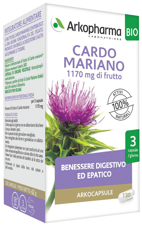 ARKO CAPSULE CARDO MARIANO BIO 130 CAPSULE - farmagiri