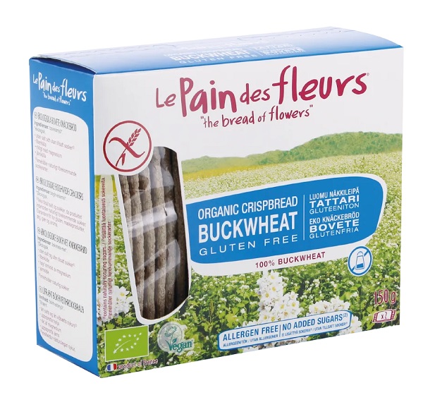 LE PAIN DES FLEURS TARTINE TOSTATE AL GRANO SARACENO SENZA SALE E SENZA ZUCCHERI AGGIUNTI BIOLOGICHE 150 G - farmagiri