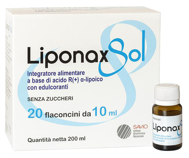 LIPONAX SOLUZIONE 20 FLACONCINI 10 ML - farmagiri
