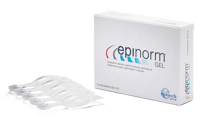 EPINORM GEL TRATTAMENTO LESIONI CUTANEE DA EPISIOTOMIA 5 MONODOSE 3 ML - farmagiri