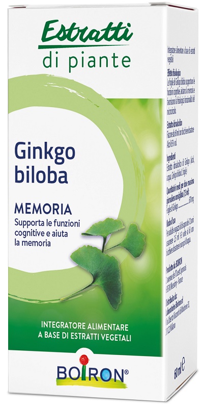 GINKGO BILOBA BOIRON ESTRATTO IDROALCOLICO 60 ML - farmagiri