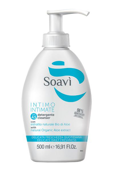 SOAVI INTIMO DELICATO PH4,5 FLACONE CON DISPENSER 500 ML - farmagiri