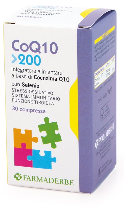CO Q 10 200 30 COMPRESSE - farmagiri