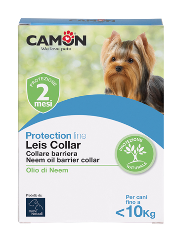 LEIS COLLARE BARRIERA CON OLIO DI NEEM CANE 35 CM S 12 PEZZI - farmagiri